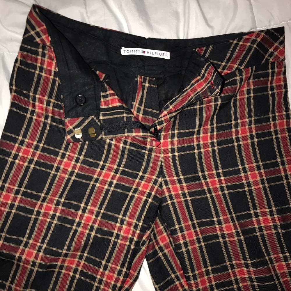 Vintage Tommy Hilfiger Plaid cropped pants